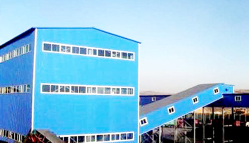 陜西采購彩鋼板 鋼構煤礦廠房 河北藍天板業.jpg